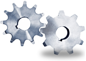 Gear representing business processes